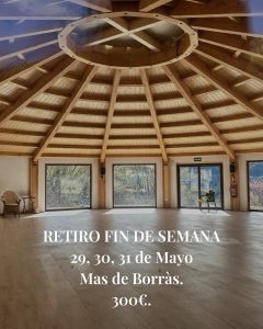 retiro yoga mas de borras 2026